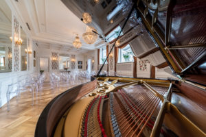 Inside the piano